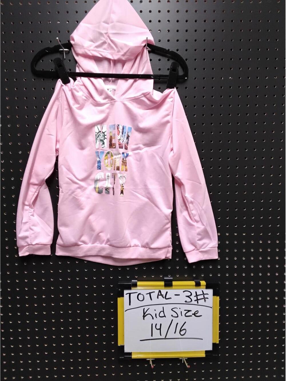Super Cute Pink Kids Hoodie - CHN Size 160